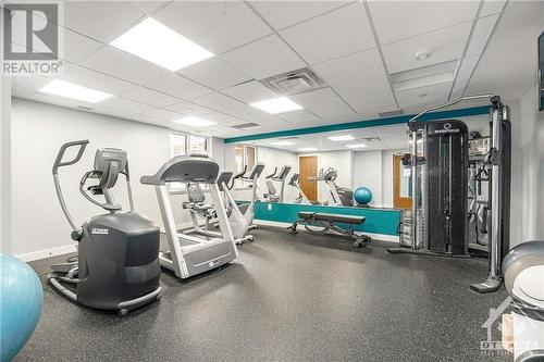 316 Bruyere Street Unit#315, Ottawa, ON - Indoor Photo Showing Gym Room