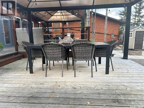 2003 Fox Street, Missinipe, SK - Outdoor With Deck Patio Veranda With Exterior