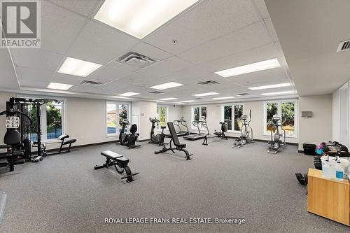 218 - 290 Liberty Street N, Clarington (Bowmanville), ON - Indoor Photo Showing Gym Room