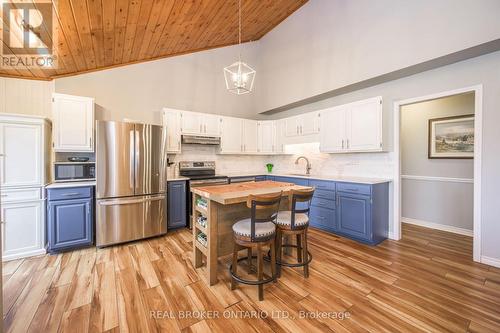 61041 Regional Rd 27, Wainfleet, ON - Indoor Photo Showing Kitchen With Stainless Steel Kitchen