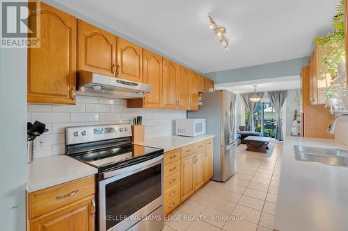 28 Tolton Avenue, Hamilton, ON - Indoor Photo Showing Kitchen With Double Sink