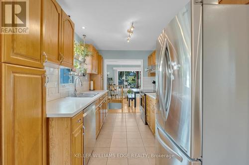 28 Tolton Avenue, Hamilton, ON - Indoor Photo Showing Kitchen With Double Sink