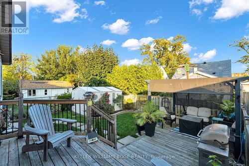 28 Tolton Avenue, Hamilton, ON - Outdoor With Deck Patio Veranda With Exterior