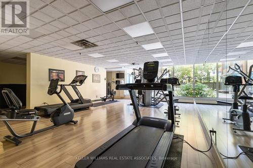 1912 - 3605 Kariya Drive, Mississauga, ON - Indoor Photo Showing Gym Room