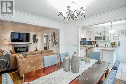 2 Langholm Court, Brampton, ON - Indoor Photo Showing Other Room With Fireplace