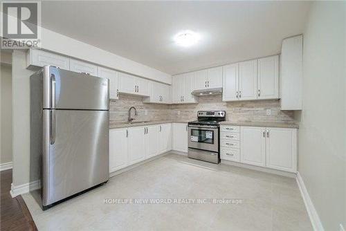 Bsmt - 80 Fieldview Crescent, Markham, ON - Indoor Photo Showing Kitchen With Stainless Steel Kitchen