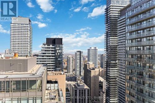 3705 - 832 Bay Street, Toronto, ON - Outdoor With Facade