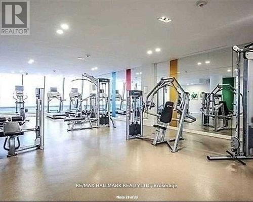 3705 - 832 Bay Street, Toronto, ON - Indoor Photo Showing Gym Room