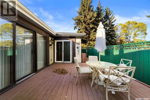 1212 Gryphons Walk, Regina, SK - Outdoor With Deck Patio Veranda With Exterior