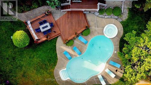 135 Elgin Street, Markham, ON - Outdoor With In Ground Pool