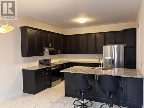 45 Kesseler Drive, Brampton, ON - Indoor Photo Showing Kitchen With Stainless Steel Kitchen With Double Sink