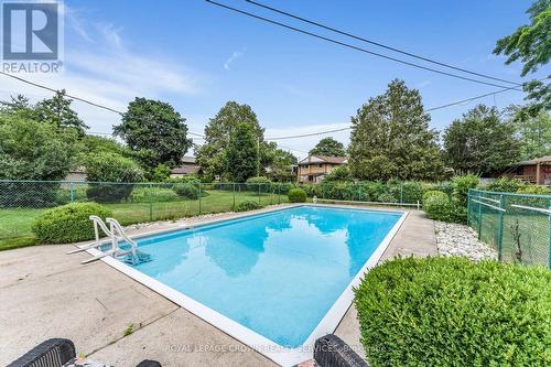 547 Philip Crescent, Cambridge, ON - Outdoor With In Ground Pool With Backyard