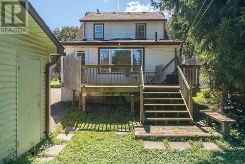 34 Lewis Street, Belleville, ON - Outdoor With Deck Patio Veranda