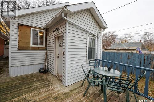 2105 Wallace Street, Regina, SK - Outdoor With Deck Patio Veranda With Exterior