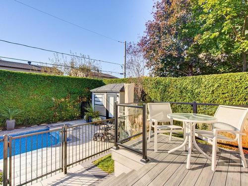 Balcony - 6795 Rue Des Coquelicots, Longueuil (Saint-Hubert), QC - Outdoor With In Ground Pool With Deck Patio Veranda