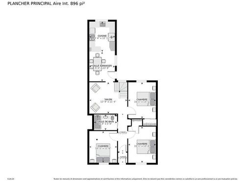 Plan (croquis) - 456 Rue Melrose, Montréal (Verdun/Île-Des-Soeurs), QC - Other