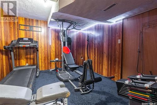 438 Charlebois Terrace, Saskatoon, SK - Indoor Photo Showing Gym Room