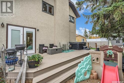 438 Charlebois Terrace, Saskatoon, SK - Outdoor With Deck Patio Veranda With Exterior