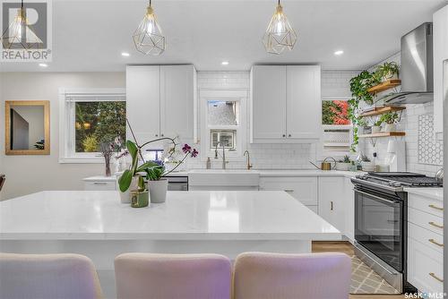 438 Charlebois Terrace, Saskatoon, SK - Indoor Photo Showing Kitchen With Upgraded Kitchen