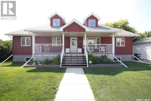 418 Ford Street, Bethune, SK - Outdoor With Deck Patio Veranda With Facade