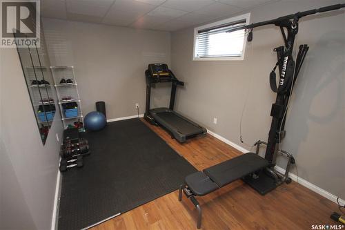 418 Ford Street, Bethune, SK - Indoor Photo Showing Gym Room