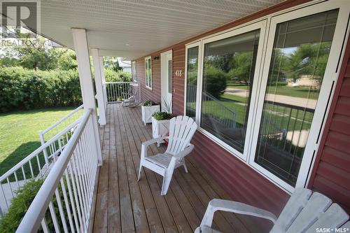 418 Ford Street, Bethune, SK - Outdoor With Deck Patio Veranda With Exterior