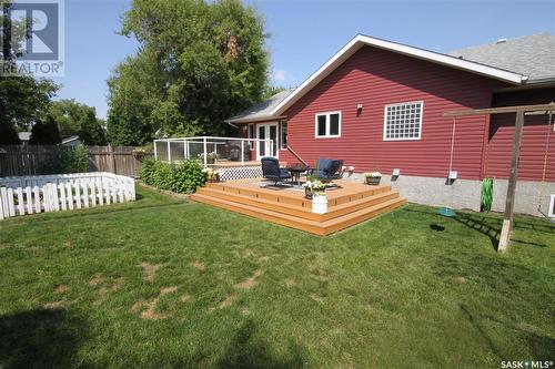 418 Ford Street, Bethune, SK - Outdoor With Deck Patio Veranda With Exterior