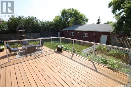 418 Ford Street, Bethune, SK - Outdoor With Deck Patio Veranda With Backyard With Exterior