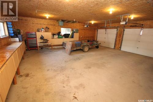 418 Ford Street, Bethune, SK - Indoor Photo Showing Garage