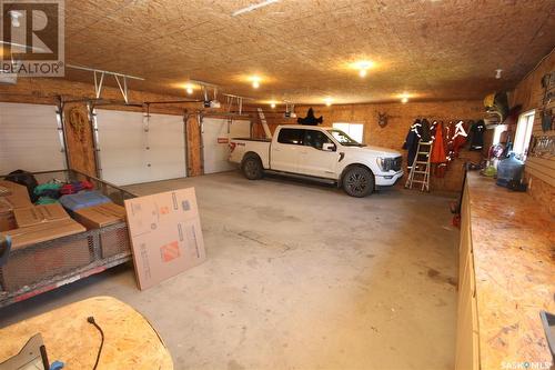 418 Ford Street, Bethune, SK - Indoor Photo Showing Garage