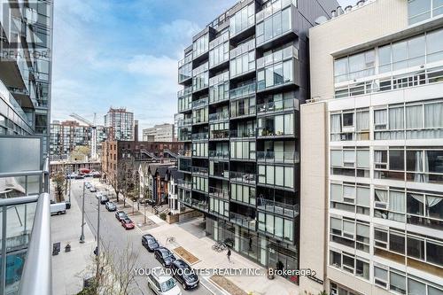 623 - 55 Stewart Street, Toronto, ON - Outdoor With Balcony