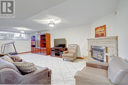 2 Romfield Drive, Toronto, ON - Indoor Photo Showing Living Room With Fireplace