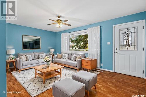 124 2Nd Avenue, Mortlach, SK - Indoor Photo Showing Living Room