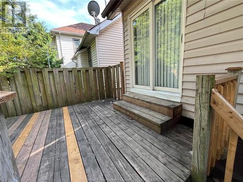 1106 Moy, Windsor, ON - Outdoor With Deck Patio Veranda With Exterior