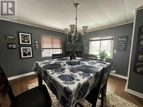 8 Fediw Road, Fort Nelson, BC - Indoor Photo Showing Dining Room