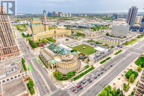 3005 - 330 Burnhamthorpe Road W, Mississauga, ON - Outdoor With View