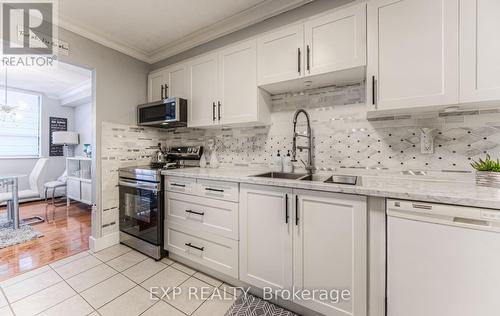 801 - 65 Westmount Road N, Waterloo, ON - Indoor Photo Showing Kitchen With Double Sink With Upgraded Kitchen