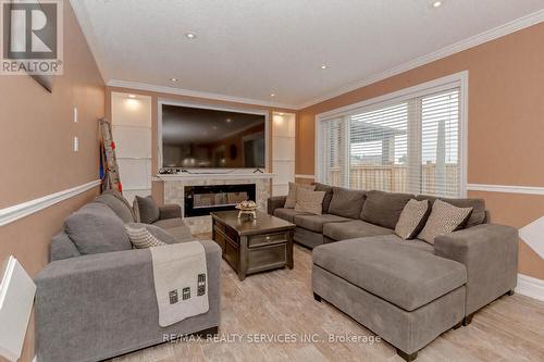 22 Mcintyre Lane, East Luther Grand Valley, ON - Indoor Photo Showing Living Room With Fireplace