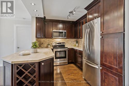 1212 - 11 Townsgate Drive, Vaughan, ON - Indoor Photo Showing Kitchen With Stainless Steel Kitchen With Upgraded Kitchen