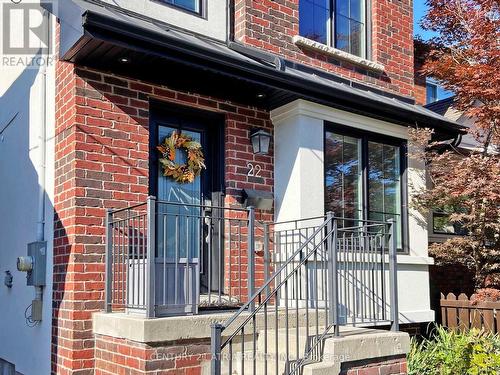 22 Leroy Avenue, Toronto, ON - Outdoor With Deck Patio Veranda