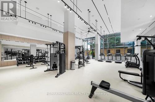 1402 - 28 Ann Street, Mississauga, ON - Indoor Photo Showing Gym Room