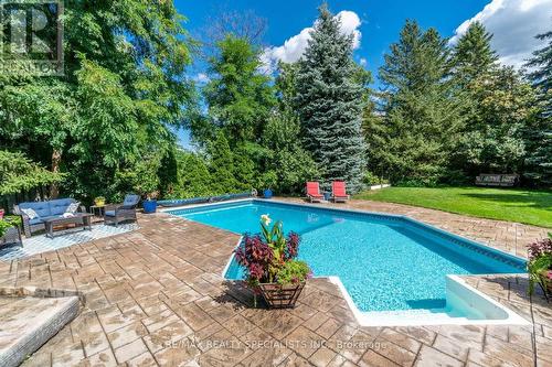 1773 Melody Drive, Mississauga, ON - Outdoor With In Ground Pool With Backyard