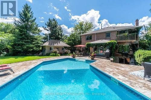 1773 Melody Drive, Mississauga, ON - Outdoor With In Ground Pool With Backyard