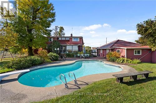 287 Read Road, Niagara-On-The-Lake, ON - Outdoor With In Ground Pool With Deck Patio Veranda With Backyard