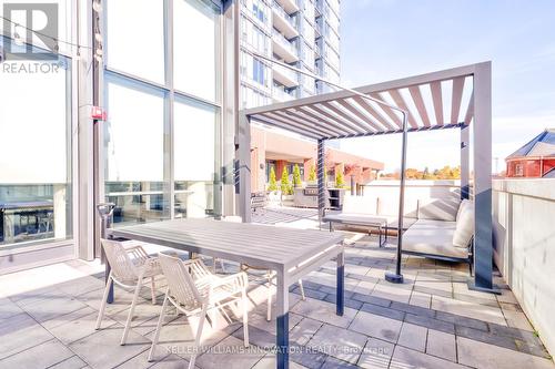 303 - 15 Wellington Street S, Kitchener, ON - Outdoor With Deck Patio Veranda With Exterior