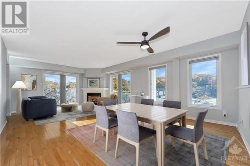 Photo Virtually Staged - 134 Edwards Street Unit#201, Rockland, ON - Indoor Photo Showing Dining Room