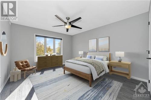 Photo Virtually Staged - 134 Edwards Street Unit#201, Rockland, ON - Indoor Photo Showing Bedroom