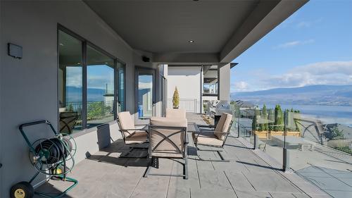 1505 Pinot Noir Drive, West Kelowna, BC - Outdoor With Body Of Water With Deck Patio Veranda With Exterior