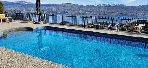 1505 Pinot Noir Drive, West Kelowna, BC - Outdoor With In Ground Pool With View