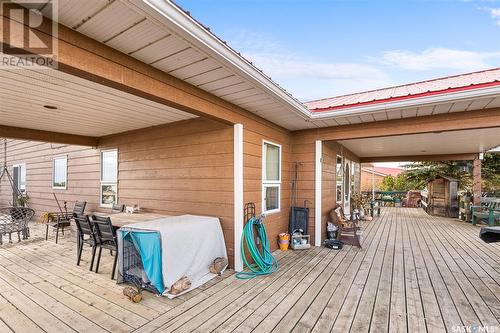 Rustic Acres, Wheatlands Rm No. 163, SK - Outdoor With Deck Patio Veranda With Exterior